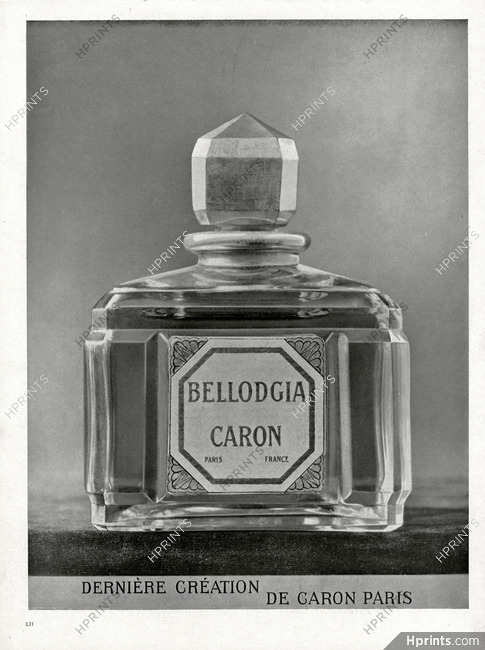 Caron (Perfumes) 1926 Bellodgia