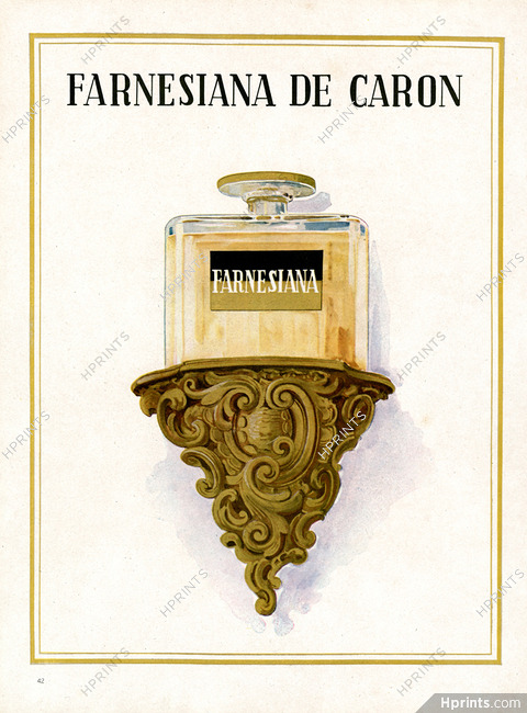 Caron (Perfumes) 1949 Farnesiana