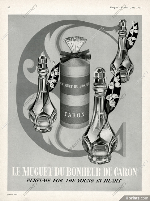 Caron (Perfumes) 1954 Le Muguet du Bonheur