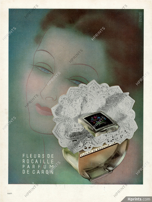 Caron (Perfumes) 1938 Fleurs de Rocaille