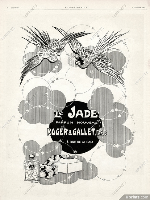 Roger & Gallet 1924 Le Jade, Parrot