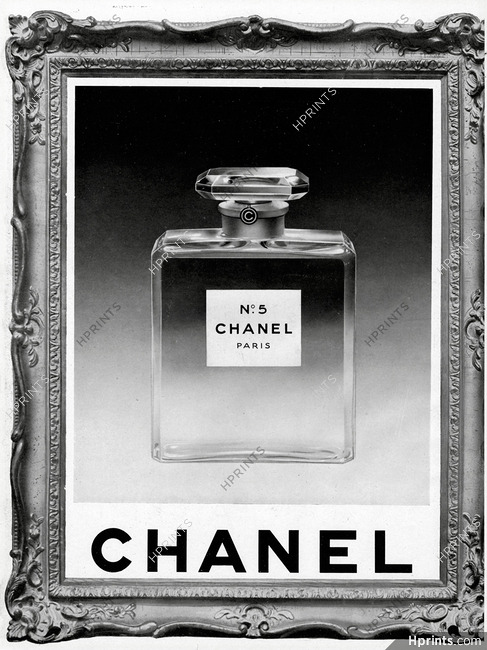 Chanel (Perfumes) 1951 Numéro 5 (version framed, Large)