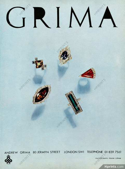 Andrew Grima (High Jewelry) 1969 London
