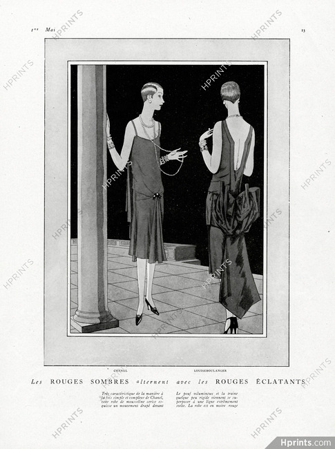 Chanel, Louiseboulanger 1926 Dresses
