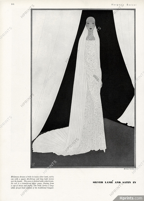 Molyneux 1930 Wedding Dress, Reynaldo Luza