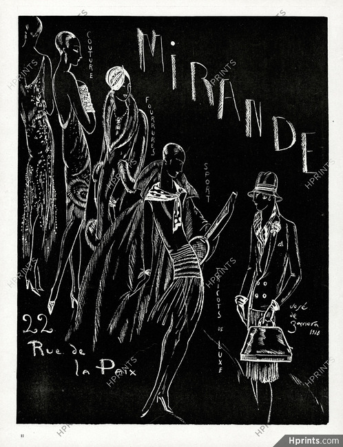 Mirande (Couture) 1928 José de Zamora