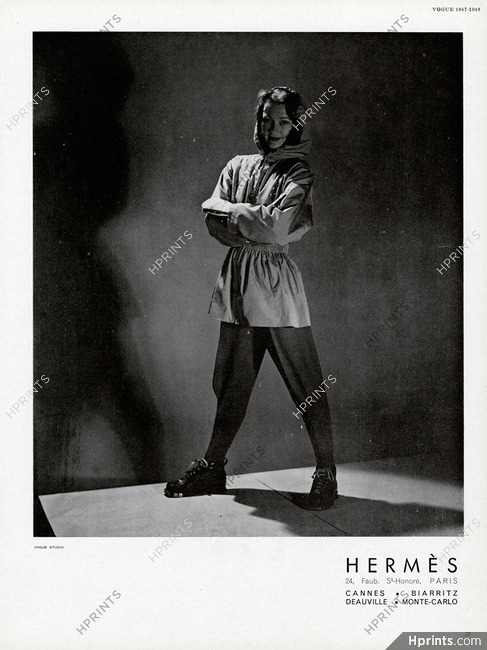 Hermès (Sportswear) 1947 Anorak pour le Ski