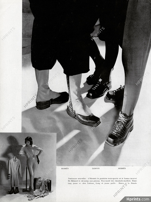 Hermès (Sportswear) 1947 Ski, Photo Népo