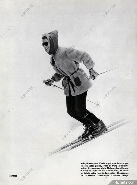 Hermès (Sportswear) 1961 Ski