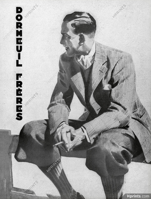 Dormeuil Frères 1941 Chale, Men's Fashion