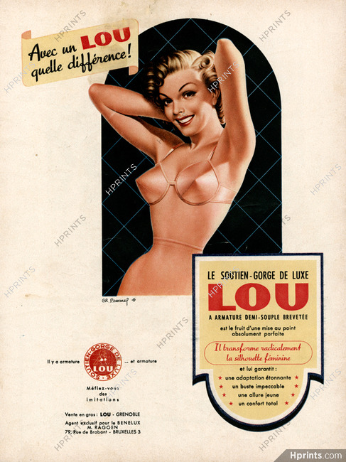 Lou 1952 Brassiere