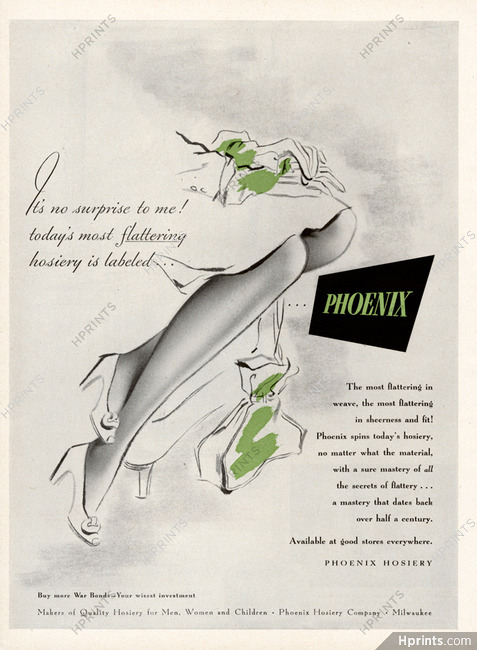Phoenix (Hosiery, Stockings) 1944