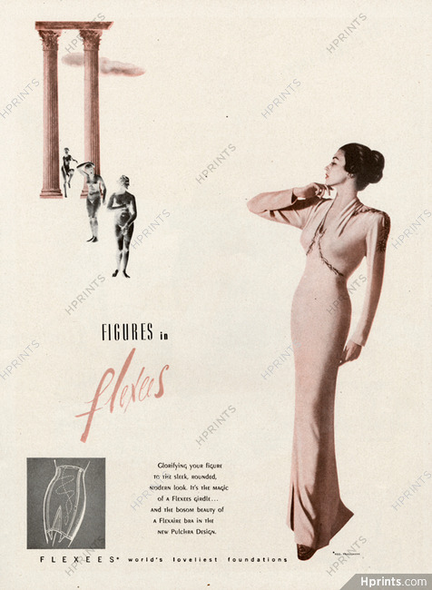 Flexees (Lingerie) 1947 Girdle