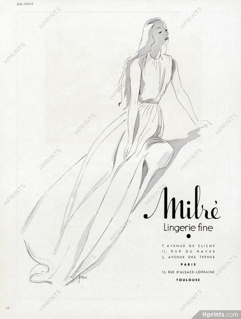 Milré (Lingerie) 1947 J. Dory (version 2)