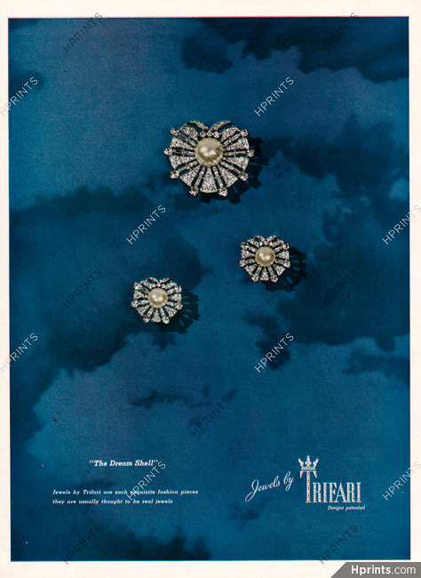 Trifari (Jewels) 1947 "Dream Shell"
