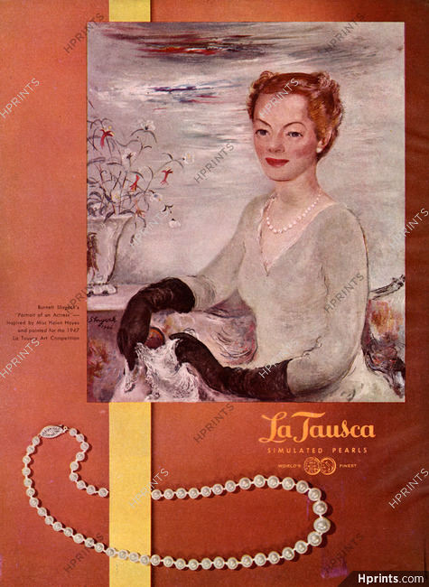 La Tausca (Pearls) 1947 Burnett Shryock