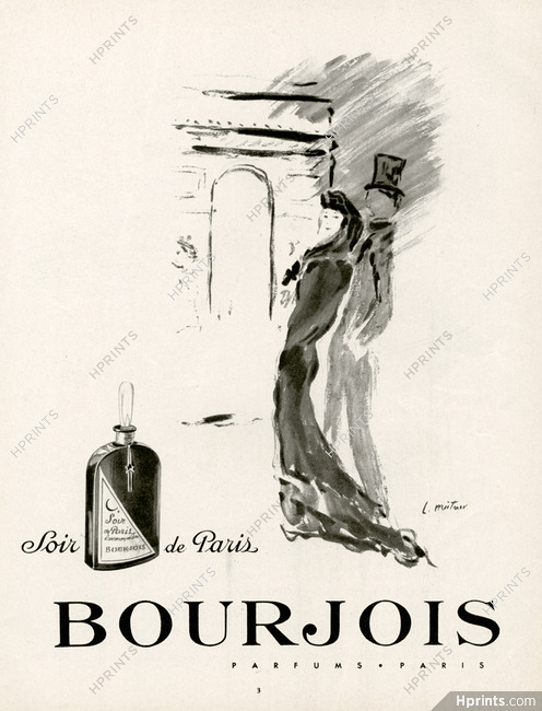 Bourjois (Perfumes) 1949 Soir de Paris, Meitner