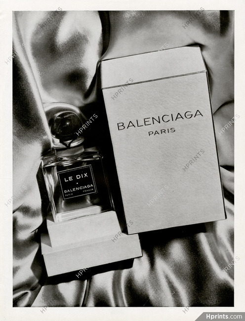 Balenciaga (Perfumes) 1952 Le Dix