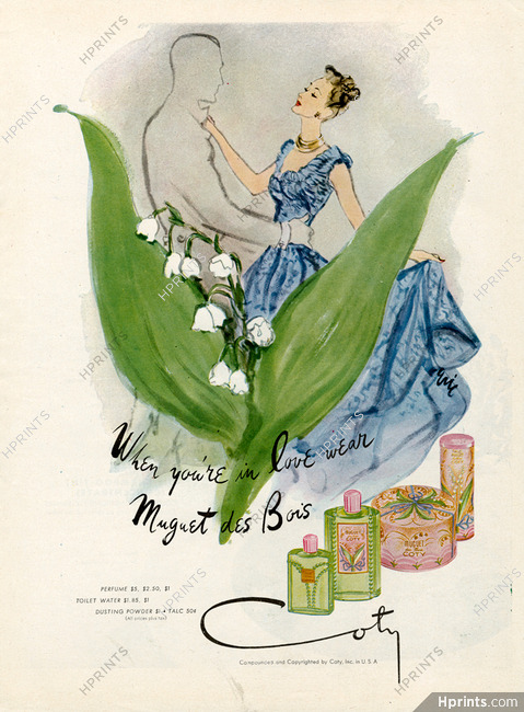 Coty 1947 Eric, Lily Of The Valley
