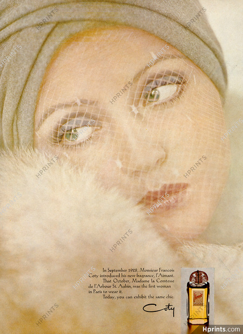Coty (Perfumes) 1973 "L'Aimant"