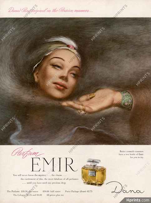Dana (Perfumes) 1948 Emir, Persian