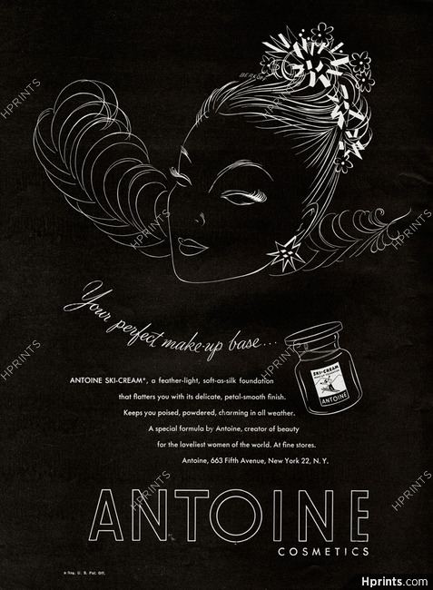 Antoine (Cosmetics) 1946 Berkoff
