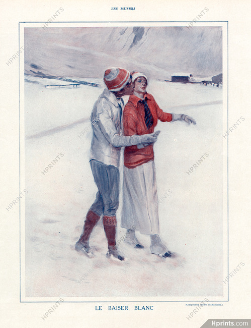 Macchiati 1913 ''Le Baiser Blanc'' Lovers