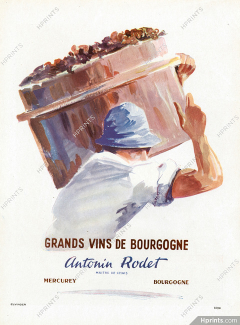 Antonin Rodet Bourgogne 1948 Mercurey
