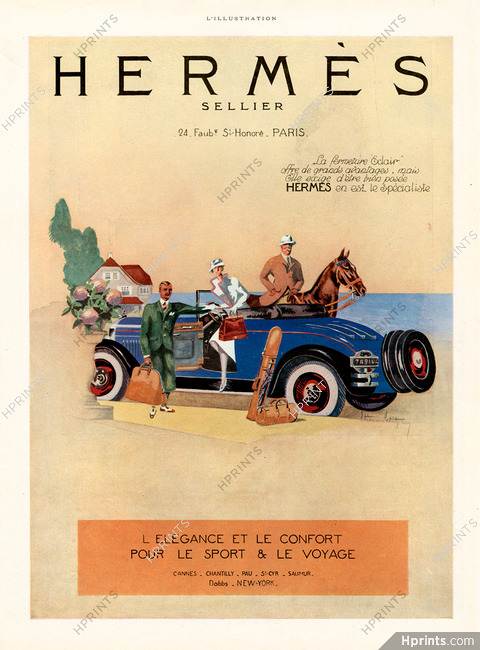 Hermès (Luggage) 1926 Sport et Voyage, Etienne Petitjean