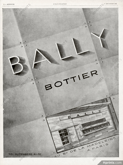 Bally (Shoes) 1928 Shop, Art Deco