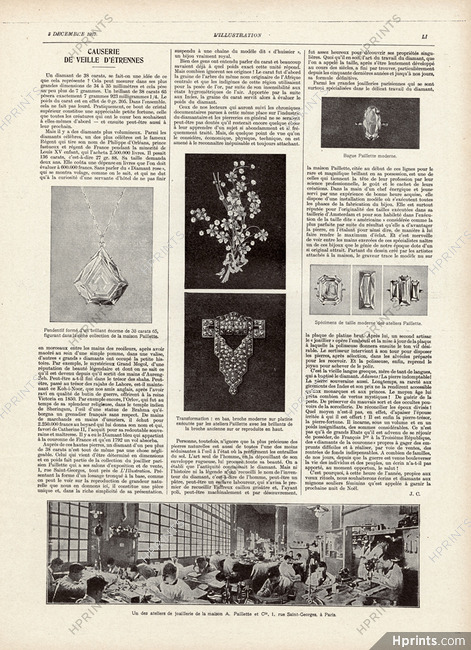 Causerie de veille d'étrennes, 1927 - Paillette & Cie. (Jewels) Atelier de Joaillerie, Text by J. C.