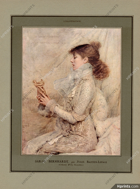 Jules Bastien-Lepage 1922 Sarah Bernhardt Portrait