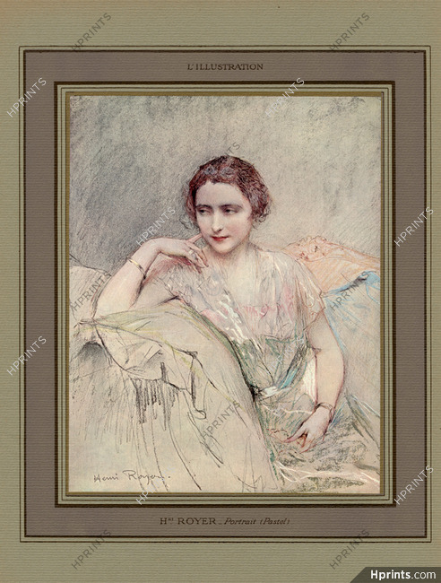 Henri Royer 1923 Portrait