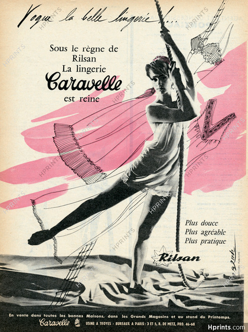 Caravelle (Lingerie) 1959 Roger Blonde