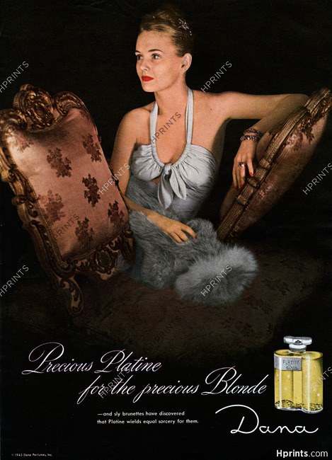 Dana (Perfumes) 1945 Platine