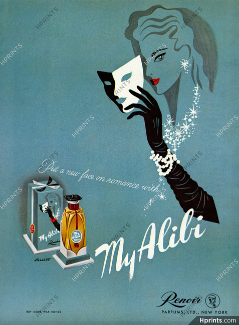 Renoir (Perfumes) 1944 My Alibi