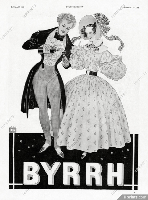 Byrrh 1930 Romanticism, Georges Léonnec