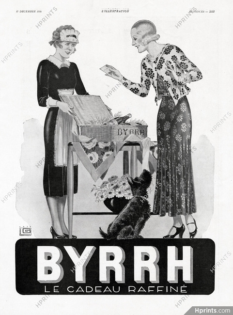 Byrrh 1930 Le Cadeau Raffiné, Léonnec