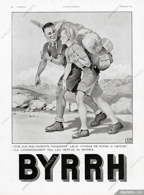 Byrrh 1939 Léonnec, trekking