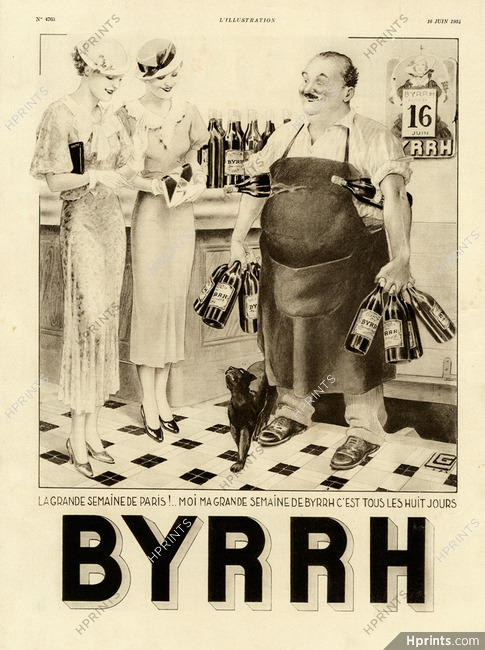 Byrrh 1934 Bistrot, Léonnec