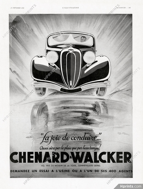 Chenard & Walcker 1936 Geo Ham