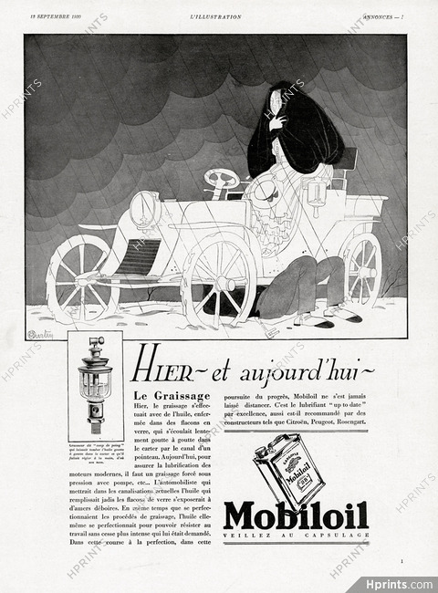 Mobiloil 1930 Charles Martin