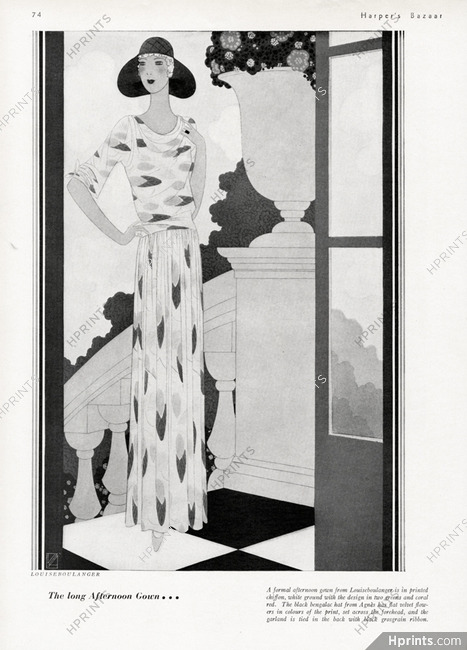 Louiseboulanger 1930 Afternoon Gown, Reynaldo Luza