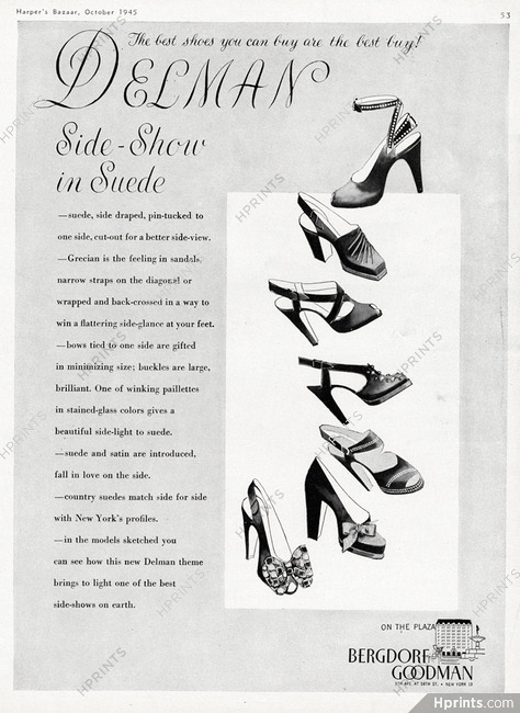Delman (Shoes) 1945