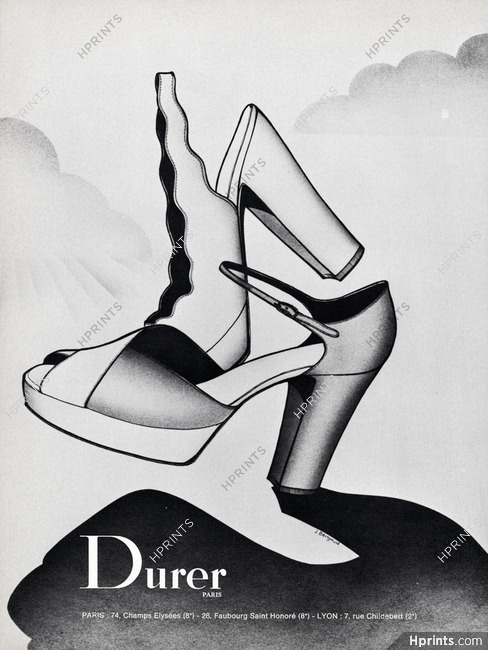 Durer (Shoes) 1973 J. Bergaud