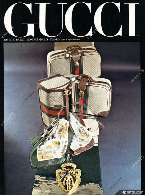 Gucci 1971 Luggage, Scarf
