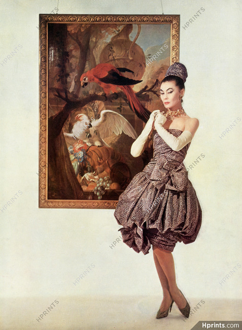 Christian Dior 1959 Robe de petit soir, Staron, Alla Ilchun