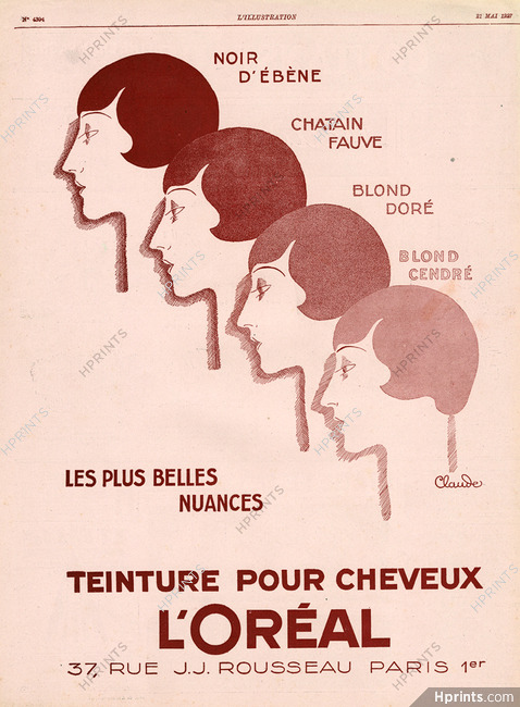 L'Oréal (Hair Care) 1927 Jean Claude