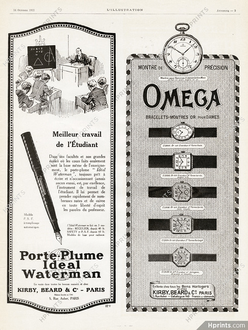 Omega (Watches) 1922