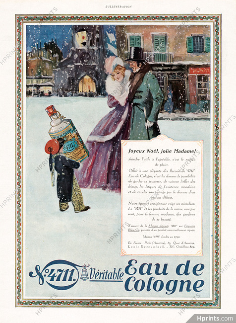 N°4711 Eau de Cologne 1929, Christmas, Lutz Ehrenberger
